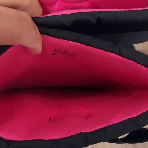 Kate Spade Tall Black Wedge Bow Winter Boots Sz 10 - Picture 5 of 11